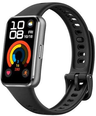 HUAWEI Band 11 Smartwatch, 1,62″ AMOLED 1500 Nits, Android e iOS, Negro | Frecuencia Cardíaca SPO₂, Rastreador de Actividad hasta 14 Días Autonomía, Bienestar Emocional, Resistencia Agua, Bluetooth