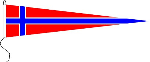 Everflag Langwimpel: Norwegen 300cm