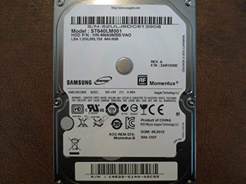 SAMSUNG SpinPoint M8 HN-M640MBB internal hard drive - 640 GB HN-M640MBB-(Description: This Samsung SpinPoint M8 internal harddrive offers 640 GB of storage space for all your multimedia files. This fast M8 hard drive also has an 8 MB cache memory and NoiseGuard technology for quiet operation. Plus, itoffers data transfer speeds of up to 300 Mbps. The SpinPoint M8 by Samsung isa practical and reliable data-storage solution!)