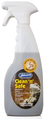 JVP Clean N Safe Reptile Spray, 500 ml, clear