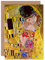 Wee Blue Coo Gustav Klimt Der Kuss 1908 Altes Meistergemälde Weihnachtskarte