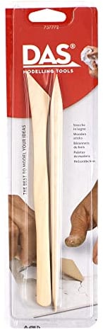 DAS Fila 3450 00 Das Modellierwerkzeuge, Holz, braun, 27,8 x 8 x 2 cm