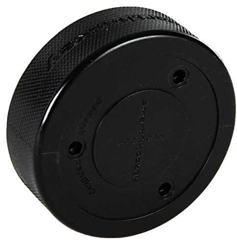 Smarthockey Puck Eishockey Off-Ice Tool für Schuss- Pass- und Stickhandlingübung Farbe schwarz