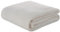 Brandsseller Flanelldecke Supersoft Kuscheldecke Tagesdecke Wohndecke - Uni - 180 x 220 cm - Creme