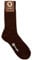 Coolorfool Calzini filo di Scozia di lusso da uomo e da donna - 100% cotone pregiato marrone scuro T 46/48