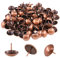 Keadic Antique tapicería Tacks Muebles Clavos Surtido Kit para Tapizado Muebles Tablero de Corcho o DIY Proyectos – Oro Rosa