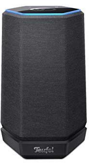 Teufel Holist S, Smart Speaker HiFi con Amazon Alexa, Bluetooth e Ingresso Line-In, Nero
