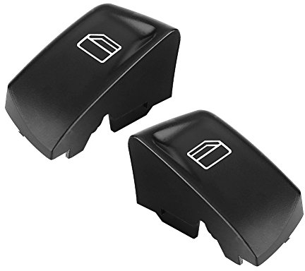 Keenso 2 STK Electric Power Fensterschalter Knopfdeckel Ersatz Button Cap rechts & Links für Vito Sprinter