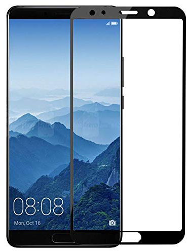 J&H [3 unidades] Huawei Mate 10 Protector de Pantalla Cristal Templado - Cobertura Completa Protector de Pantalla Transparente para Huawei Mate 10 (Negro)