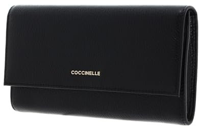 Coccinelle Metallic Soft Wallet Noir