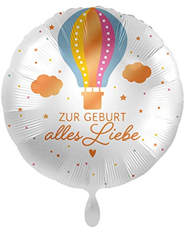 Folienballon Geburt Baby Zur Geburt alles Gute Luftballon Mädchen Junge Babyparty Geburt Baby Shower Party Geschenk Heliumballon