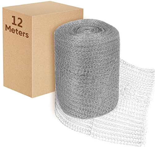 Maschendraht Loch Fill Stoff, Edelstahl Mesh Gap Blocker einfach zu arbeiten, Lückenblocker für den Bau von Loch, Schützen Sie Setzlings&Seeds, Grill Grill Clean, Füllen Sie Stoff DIY