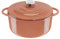 Tefal E26004 LOV Kochtopf 25 cm| wiedergewonnenes Gusseisen| optimale Wärmespeicherung| für alle Herdarten| induktionsgeeignet| backofengeeignet bis 250°C| spülmaschinenfest| Terracotta, Orange