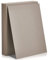 20 Stück Buchtafel, Ordnerbrett, Spanplatte, Designer-Bücherbrett, Kraftpapier, robuste Spanplattenblätter, Buchbinderbedarf für Buchbindereinband (grau, 17,8 x 12,7 cm, 50 PT)