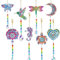 Winter Shore Sonnenfänger Kristall Diamond Painting Set (8er-Pack) - Doppelseitig - Schmetterling, Kolibri, Libelle, Mond, Muschel, Seepferdchen, Schildkröte, Herz - Für Erwachsene & Kinder ab 8