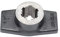 SECURA Support de lame Ø25mm compatible avec Wikov Slavia 4320 Tracteur de pelouse