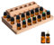 WANDGU Holzsammlung Ätherisches Öl Display Ständer 30 Löcher Aufbewahrungsbox aus Holz für ätherische Öle, Aromatherapie Öle Organizer mit 4 Schicht für Nagellack, Duftöle, Ätherisches Öl