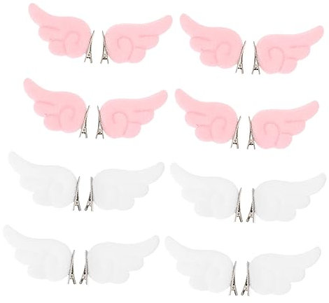 Didiseaon 16piezas Pasadores Pelo De Felpa Pinza Pelo De Ángel Horquilla De Ángel