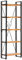 Brokky Bücherregal 5 Fächer Schrank Regal BüCherschrank Raumteiler Regal RegalwüRfel Shelves BüRo Schrank 60x30x180 cm Akazie Massivholz
