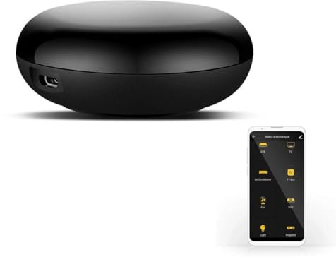Wiby Telecomando IR Smart,Telecomando ,Telecomando Universale WiFi Intelligente per Domotica Casa Smart Home WiFi (UFO-R6)