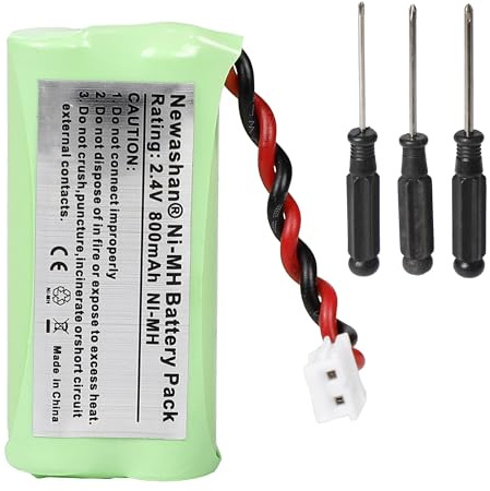 800mAh 2.4V Ni-MH Batterie pour Telefunken TM-250 IZY, TX101 (TX 101),TX151 | (TX 151), TX152 Batterie Pile Rechargeable Outil de Réparation