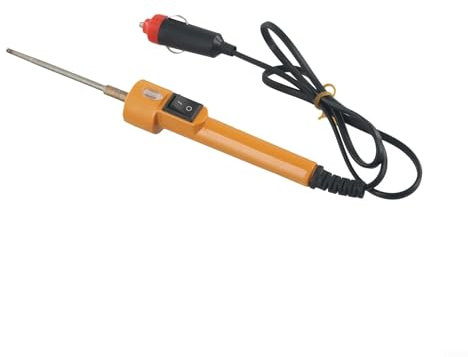 Fer à souder 12 V avec chauffage externe et poignée en plastique confortable pour une utilisation sûre