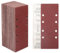 STEBRUAM 30 fogli Abrasivi Carta Vetrata 93 x 230mm,Grana 40 per Levigatrice Rettangolare Legno Orbitale