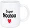 Cadeau Nounou Mug 330 mL Cadeau Maitresse Maitre Professeur Prof Maîtresse D'école Fin D'année Anniversaire Remerciement Noel Cadeaux Merci Pour Cette Année Cadeaux Maitresse D'école Super Nounou