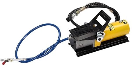Pompa idraulica ad aria, 10000PSI pompa idraulica ad aria con tubo, azionamento pneumatico, capacità serbatoio 690 cm³, per costruzione automobilistica, riparazione