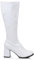 Ellie Gogo - Stivali alla moda da donna, Bianco opaco., 39 EU