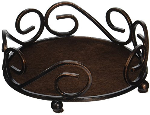 Thirstystone Untersetzer, rund, für 4,25 cm, Keramik, bronzefarben