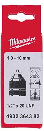 Portabrocas automático con autobloqueo 1.0-10mm 1/2 x20UNF con tornillo