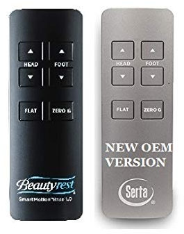 SmartMotion 1.0 (New White or Black Generic Version) Replacement Remote for Adjustable Bed
