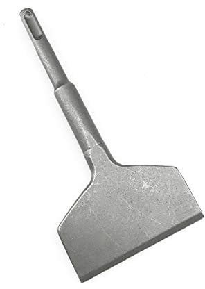 SPKLINE 3 x 6.5 Concrete Tile Thinset Scaling Chisel SDS-Plus Shank Thinset Tile Scraper Flat Wide Chisel Bit Floor Scraper Works with SDS+ Rotary Hammers and Demolition Hammers