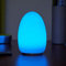 Auraglow wiederaufladbare kabelloses Farbwechsel & Weißlicht LED-Tischlampe (EGG)