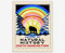 WallBUddy Vintage London Poster for the Underground Kensington Natural History Museum (28cm x 36cm)