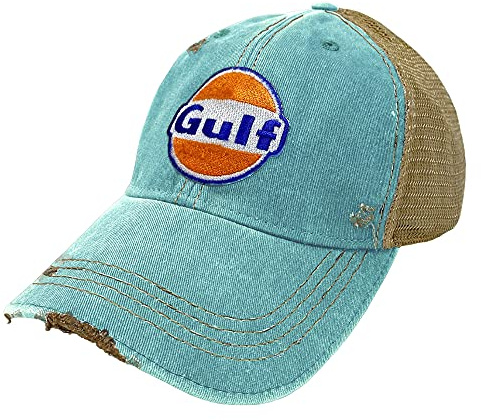 Gulf Verstellbarer Snapback-Hut im Used-Look