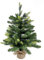 Rebecca Mobili Albero Di Natale Piccolo, Mini Albero Di Natale, Montato, Supporto Con Rivestimento Tela, Addobbi Natalizi - Misure: 60 x 35 x 35 cm (HxLxP) - Art. RE6771