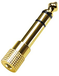 Logilink CA1213 - Audio Stereo Adapter (3-Pin, TRS), 6,35mm zu 3,5mm (Stecker/Buchse)