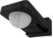 Ledvion - Sensore di movimento da soffitto Nero 360° Con Interruttore Crepuscolare Portata di 20M, IP65