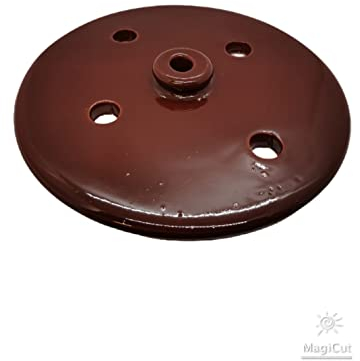 spar-home Abdeckung aus Ton zum beschweren Beschwerungsdeckel aus Terrakotta Dolma Kapağı Taşı Ø21.5 cm