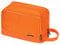 WANDF Toiletry Bag Water-Resistant Nylon Travel Wash Bag Lightweight Dopp Kit for Men and Women(A-Pure Orange)