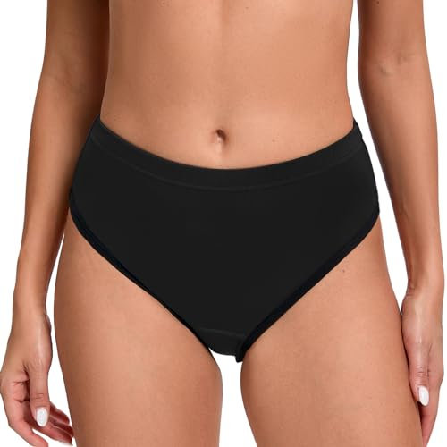 Havideto Radunterhose Damen Gepolstert Fahrradunterhose Atmungsaktive Radlerunterhose Damen Fahrrad Unterhosen 3D Gel Rad Unterwäsche Schwarz XXL