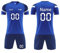 Generic Angebote Damen Schiedsrichter Trikot 3 Teilig Atmungsaktiv Kinder Anzug Set Junge Training Trikot Kinder Football Trikot Fußball Trikot Herren(6-Blue,5 Jahre)