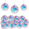Discokugeln Set,19Pcs Spiegelkugel,Silberne Hängekugel,Klein Spiegelkugel Mini,Silberne Spiegelkugeln,Spiegelkugel Zum Aufhängen,Mirrorball,Discokugel Deko,Disco Ball für Party,Klassische Discokugel