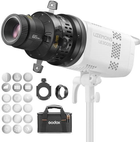 GODOX BP-SE - Projecteur LED Bowens Mount Snoot Spotlight GOBO (BP-SE65)