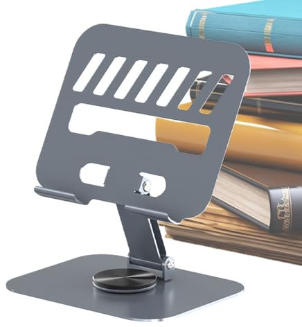 Générique Laptop Stand, Adjustable Notebook Riser, Foldable Space Saving Desktop Shelf, Durabled Design, Laptop Holder for Dormitory, Bedroom, School, Home, Study Table, Living Room