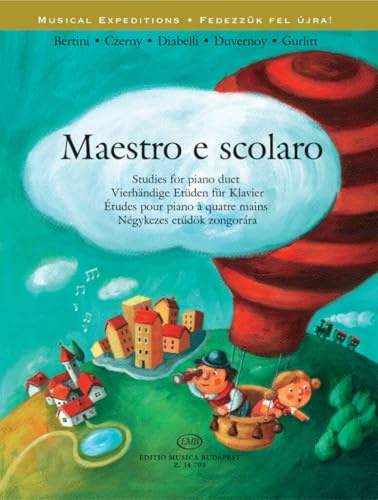 Maestro e scolaro - vierhändige Etüden für Klavier