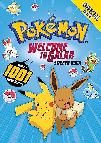 The Official Pokémon Welcome to Galar 1001 Sticker Book: Over 1001 Stickers
