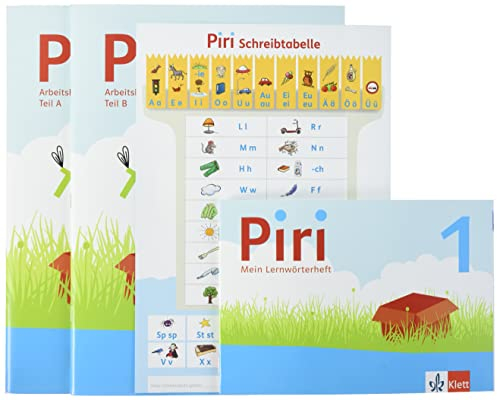 Piri 1: Arbeitsheft in Druckschrift Klasse 1 (Piri. Ausgabe ab 2022)